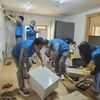 망운면 복지기동대,  독거노인 가정 주방 환경 개선에 구슬땀
