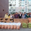 무안군, 집중호우 피해 이재민에 따뜻한 의연물품 전달
