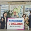 법천사, 몽탄면 새마을부녀회에 후원금 전달
