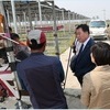김산 무안군수, 영광군 영농형 태양광 현장 방문